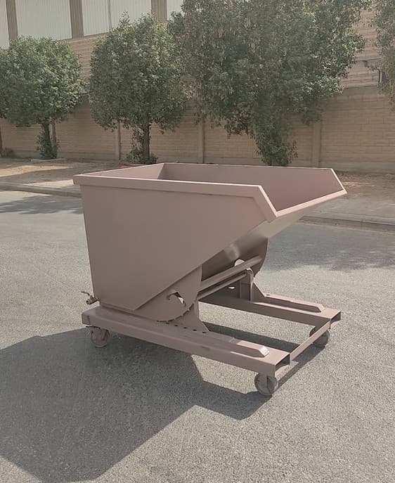 حاوية فوركلفت ١١٠٠ لتر